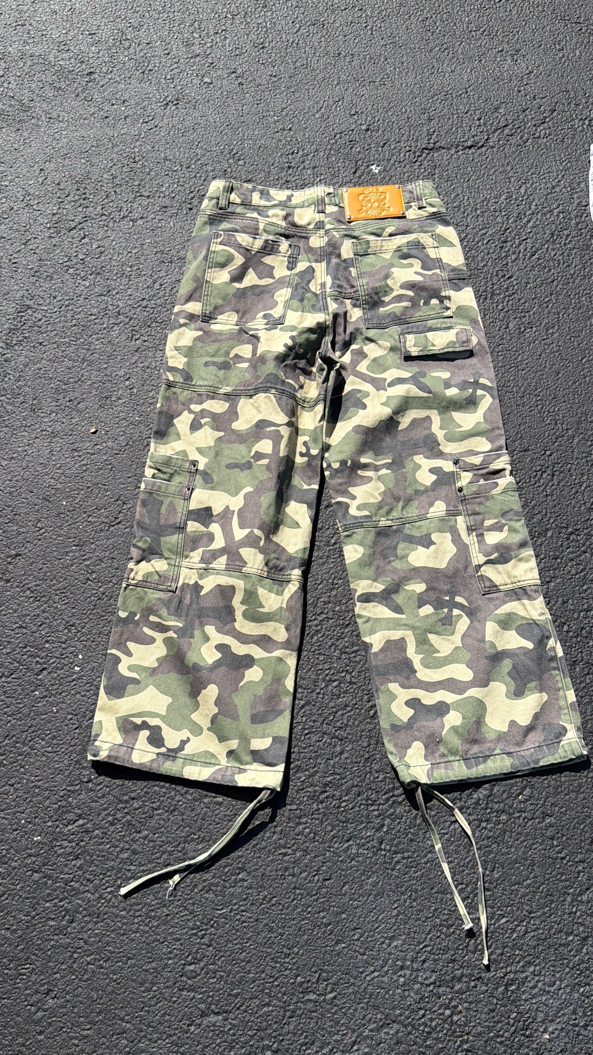 Camo cargos