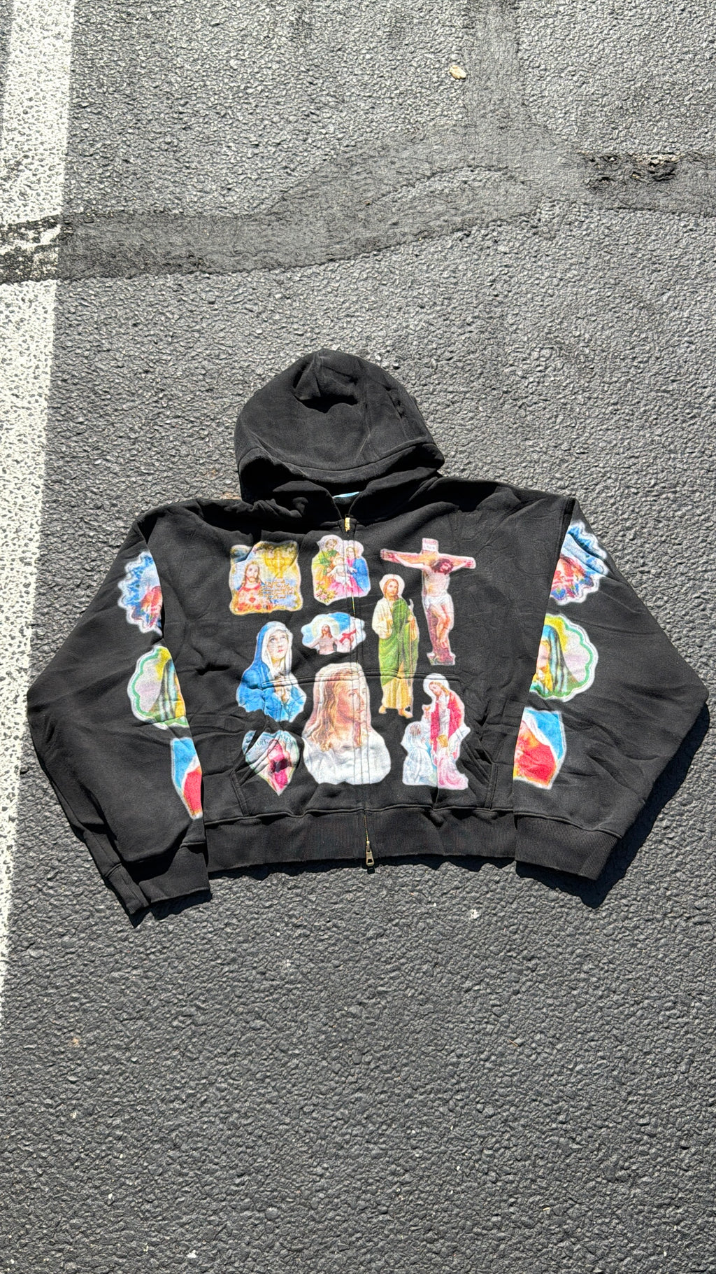 Sacrifice zip- up