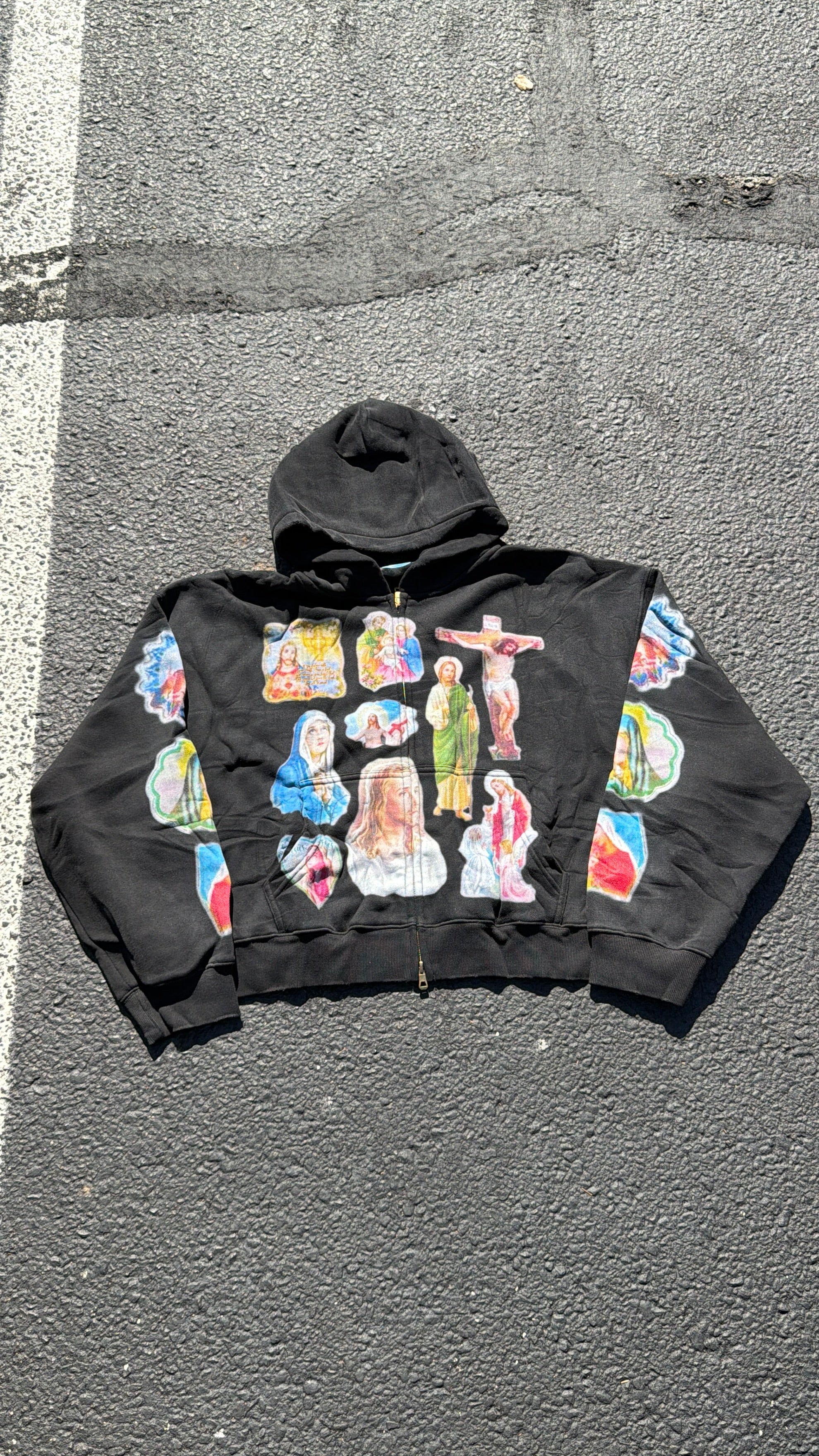 Sacrifice zip- up
